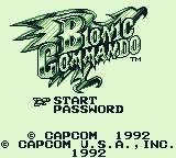 Bionic Commando screenshot 4 for GameBoy